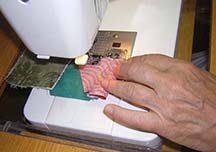 Sew the next seam